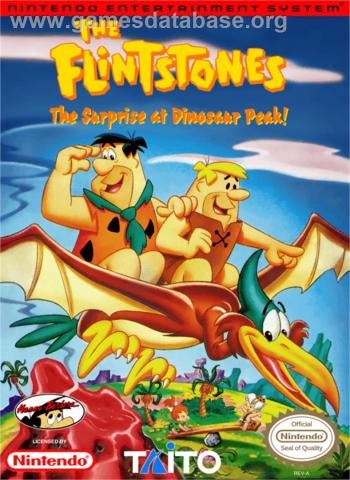 Cover Flintstones, The - The Surprise at Dinosaur Peak! for NES